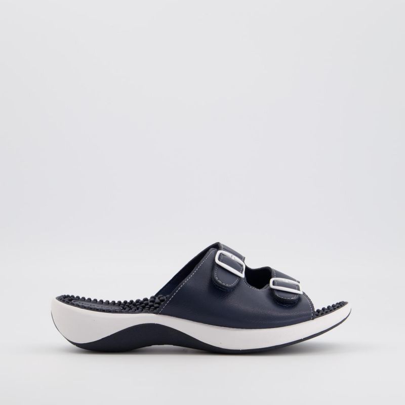 HOMYPED WOMENS CREST MASSAGE NAVY Online by HOMYPED Just Walking