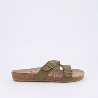 HOMYPED WOMENS RIVER Y STRAP OLIVE
