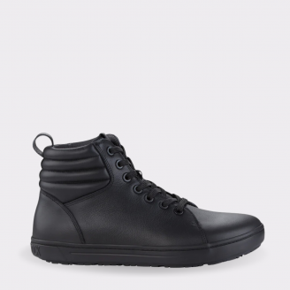 BIRKENSTOCK QO 700 BOOTS BLACK MICROFIBRE REGULAR