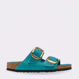BIRKENSTOCK ARIZONA BIG BUCKLE BISCAY BAY OILED LEATHER REGULAR