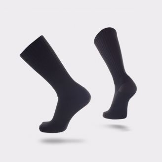 LIGHTFEET DIABETIC CREW SOCK BLACK