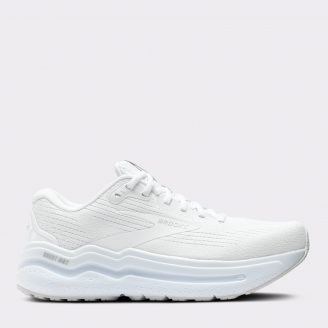 BROOKS MENS GHOST MAX 2 2E-WIDTH WHITE