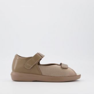 PROPET WOMENS PEDWALKER 6 SANDAL TAUPE