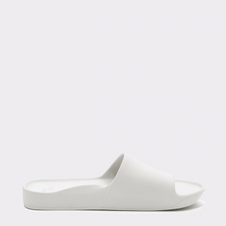 ARCHIES UNISEX ARCH SUPPORT SLIDES WHITE