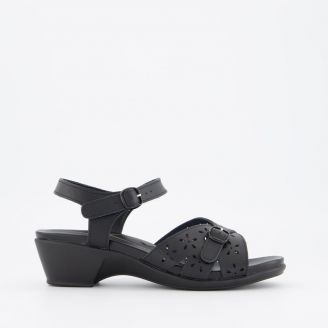 HOMYPED WOMENS US SANDAL BLACK