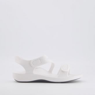 AETREX WOMENS JILLIAN SPORT SANDALS WHITE