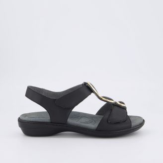 HOMYPED WOMENS ANALISE T BAR BLACK