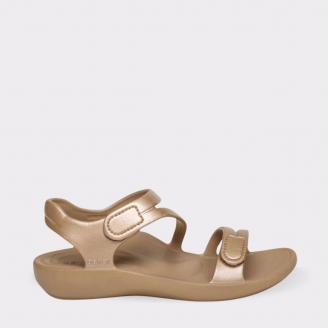 AETREX WOMENS JILLIAN SPORT SANDALS CHAMPAGNE