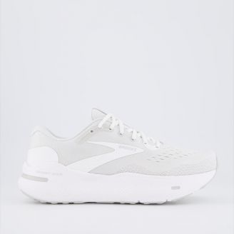 BROOKS WOMENS GHOST MAX B-WIDTH WHITE
