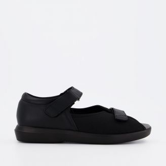 PROPET WOMENS PEDWALKER 6 SANDAL BLACK