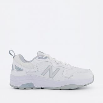 NEW BALANCE WOMENS WX857 WHITE WALKING SHOES