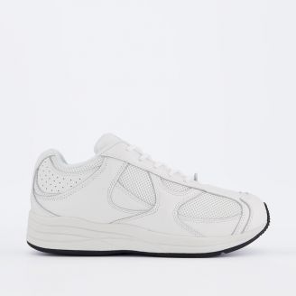 DREW MEN'S SURGE LACE 4E-WIDTH WHITE WALKING SHOES
