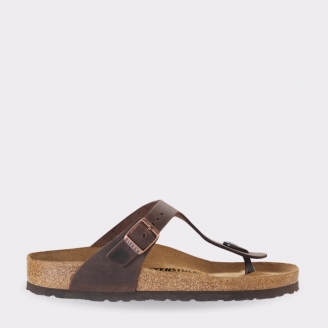 BIRKENSTOCK GIZEH HABANA OILED LEATHER UNISEX REGULAR