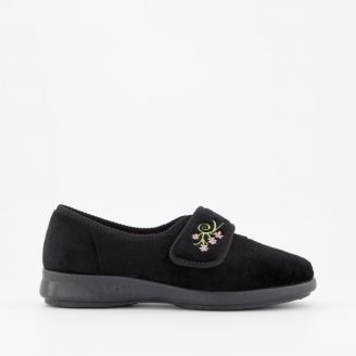 DB CAROLINE HOUSE SHOE 6V-WIDTH SLIPPERS