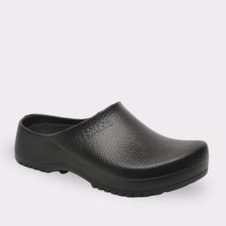 BIRKENSTOCK SUPER BIRKI BLACK POLURETHANE REGULAR