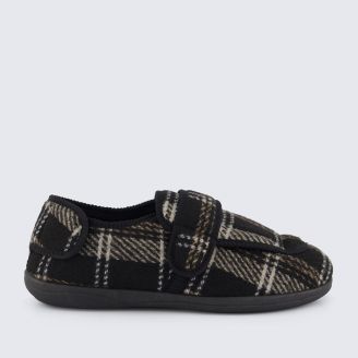HOMYPED MENS ARNOLD 2 BROWN WHITE CHECK