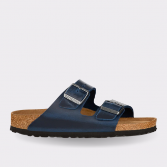 BIRKENSTOCK UNISEX ARIZONA SFB BLUE OILED LEATHER REGULAR