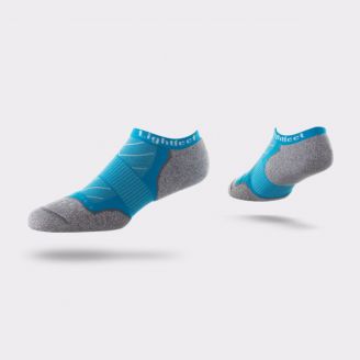 LIGHTFEET EVOLUTION MINI CREW SOCK AQUA
