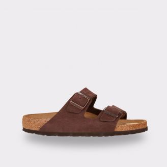 BIRKENSTOCK ARIZONA UNISEX DESERT BUCK ROAST NUBUCK LEATHER REGULAR