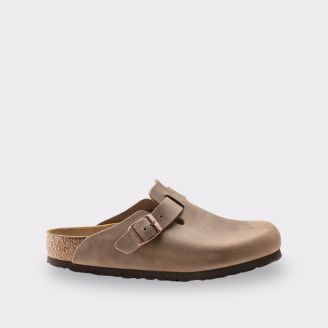 BIRKENSTOCK BOSTON UNISEX TABACCO OILED LEATHER REGULAR