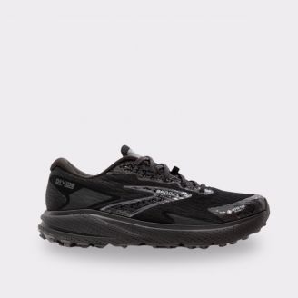 BROOKS WOMENS DIVIDE 5 GTX BLACK ALLOY PRIMER GREY