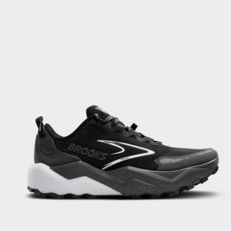 BROOKS MENS CALDERA 8 1D BLACK/BLACKENED PEARL/WHITE