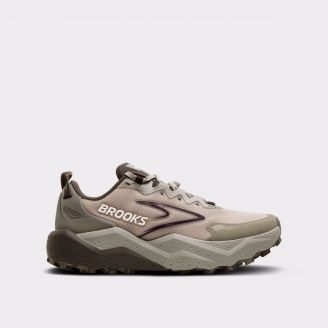 BROOKS WOMENS CALDERA 8 1B ALMONDPEACH/FALCON/COCONUT