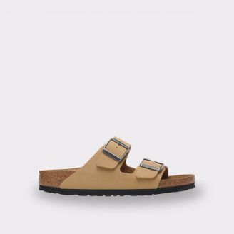 BIRKENSTOCK ARIZONA UNISEX LATTE CREAM BIRKO FLOR REGULAR