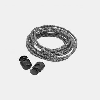 SOFSOLE PERFORMANCE STRETCH LACES SILVER