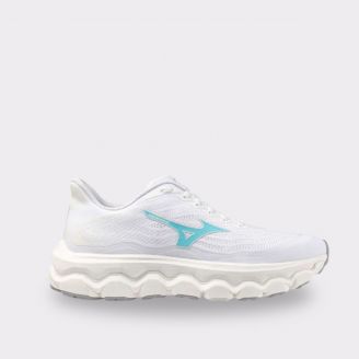 MIZUNO WOMENS WAVE HORIZON 8 B WHITE