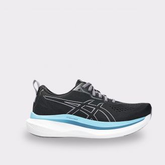 ASICS WOMENS GLIDERIDE MAX B BLACK/CARRIER GREY