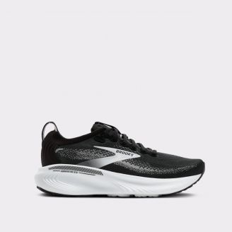 BROOKS MENS ADRENALINE GTS 25 2E WHITE/BLACK/WHITE