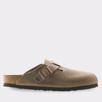 BIRKENSTOCK BOSTON TABACCO OILED LEATHER UNISEX REGULAR