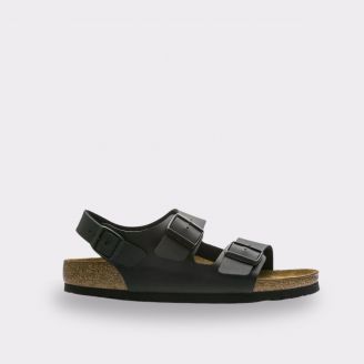 BIRKENSTOCK MILANO BIRKO FLOR BLACK REGULAR
