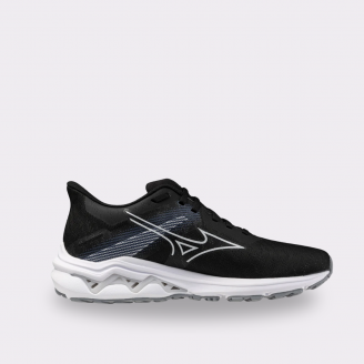 MIZUNO WOMENS WAVE EQUATE B BLACK/WHITE