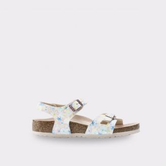 BIRKENSTOCK KIDS RIO PASTEL FLORAL BIRKO FLOR NARROW