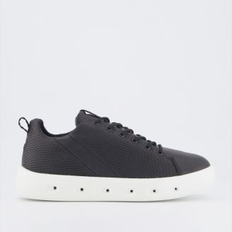 ECCO WOMENS STREET 270 BLACK SNEAKERS