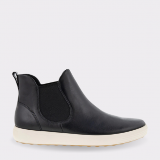ECCO WOMENS SOFT 7 BOOT BLACK