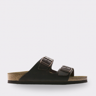 BIRKENSTOCK UNISEX ARIZONA HABANA OILED LEATHER REGULAR