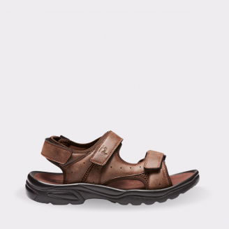 PROPET MENS DAYTONA S 3E-WIDTH SANDALS TAN