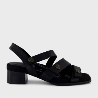 HOMYPED WOMENS KELSI CRISS CROSS BLACK