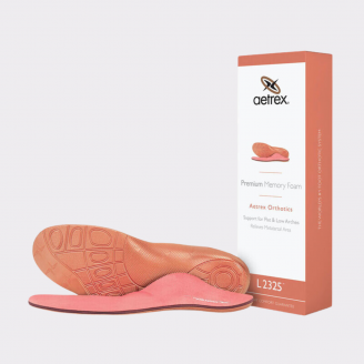 AETREX WOMEN'S PREMIUM POSTED ORTHOTICS W/ METATARSAL SUPPORT