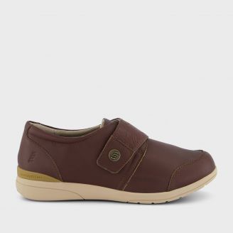 HOMYPED WOMENS MAYA DEEP OX BROWN