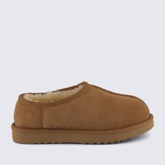 HOMYPED WOMENS SHEARLING SLIP ON SLIPPER 