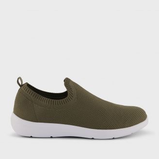 HOMYPED MENS STEVE SLIP ON KHAKI