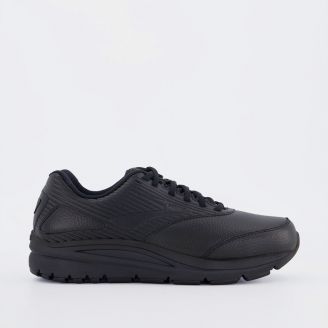 BROOKS MENS ADDICTION WALKER 2 D-WIDTH MAX SUPPORT LACE BLACK