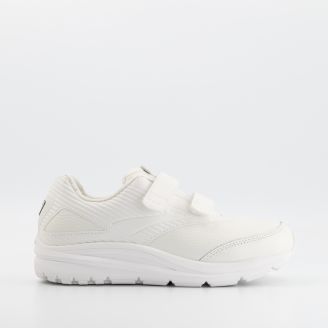 BROOKS WOMENS ADDICTION WALKER MAX SUPPORT D-WIDTH WHITE VELCRO