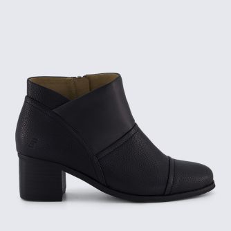 HOMYPED WOMENS EMPRESS BLOCK HEEL BLACK