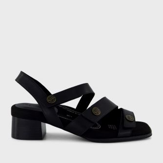 HOMYPED WOMENS KELSI CRISS CROSS BLACK