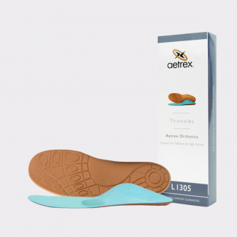AETREX UNISEX THINSOLES ORTHOTICS W/ METATARSAL SUPPORT